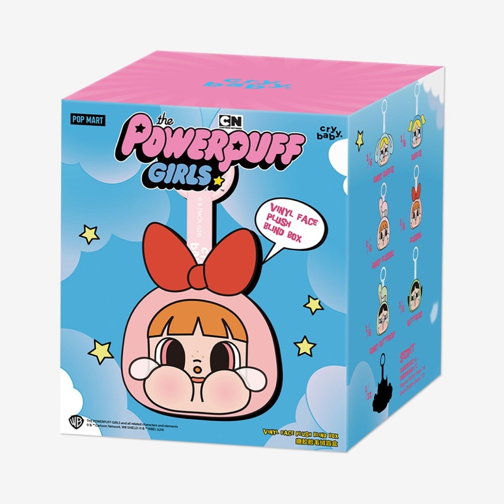 CRYBABY x Powerguff Girls‎ Series-Vinyl Face Plush Blind Box